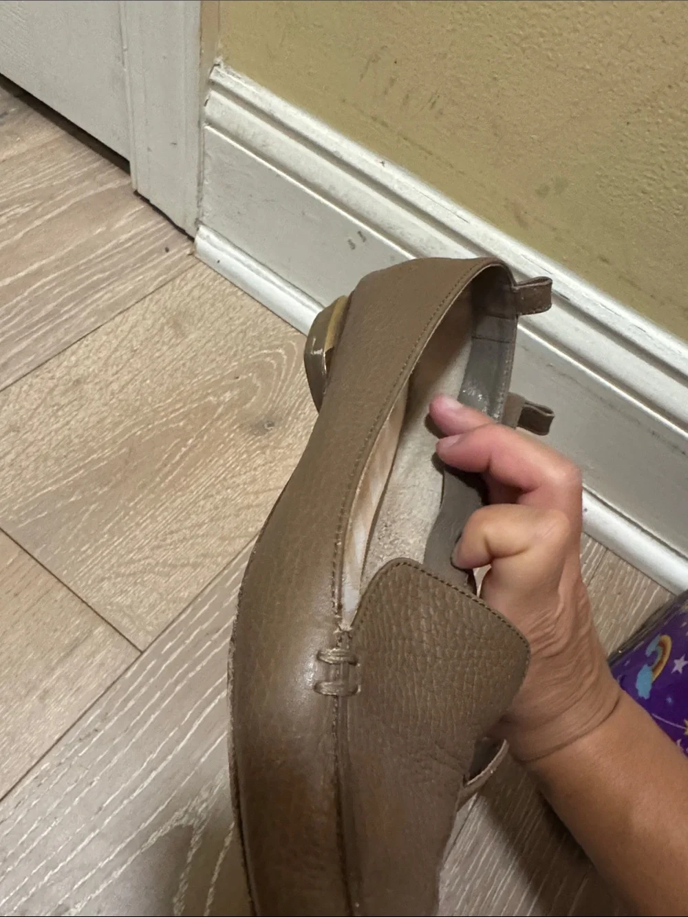 Nicholas Kirkwood loafer mules taupe
